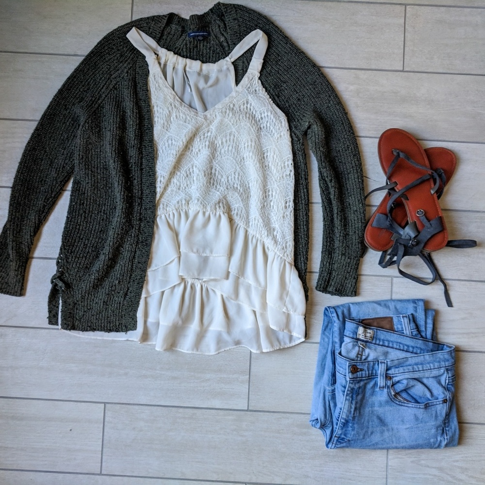 Crochet tank top